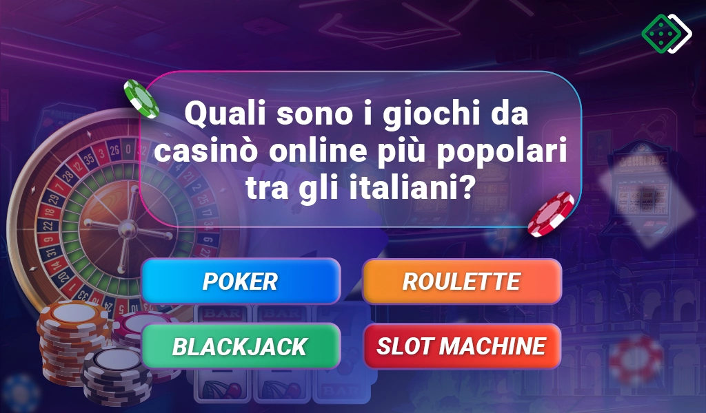 Giochi di casinò online popolari tra gli italiani