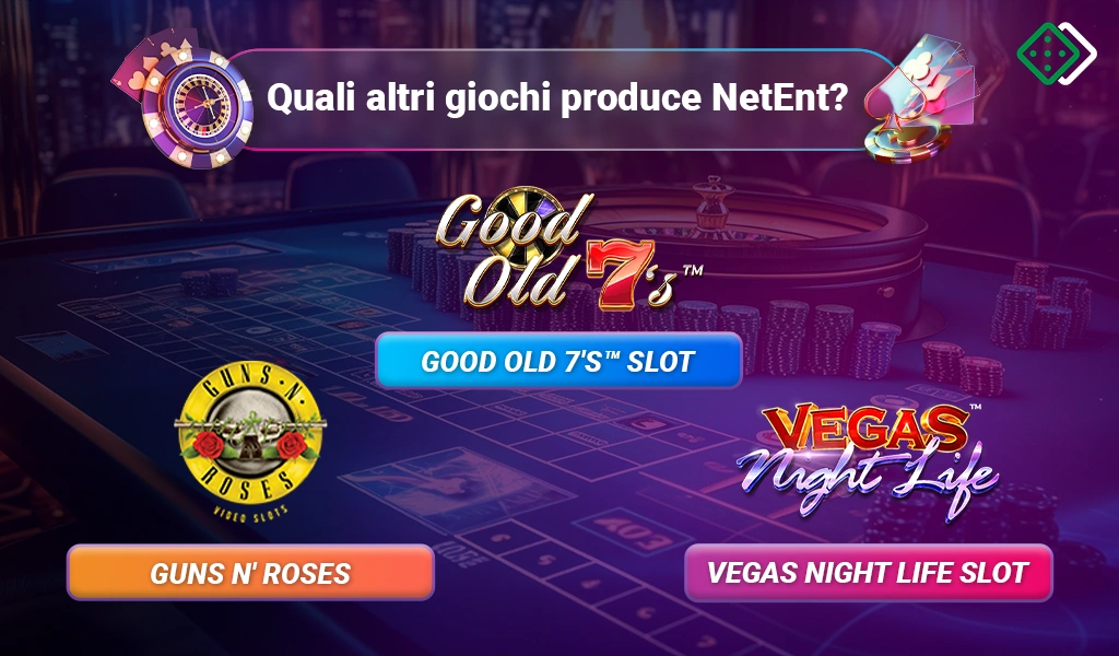 Altri giochi slot di NetEnt