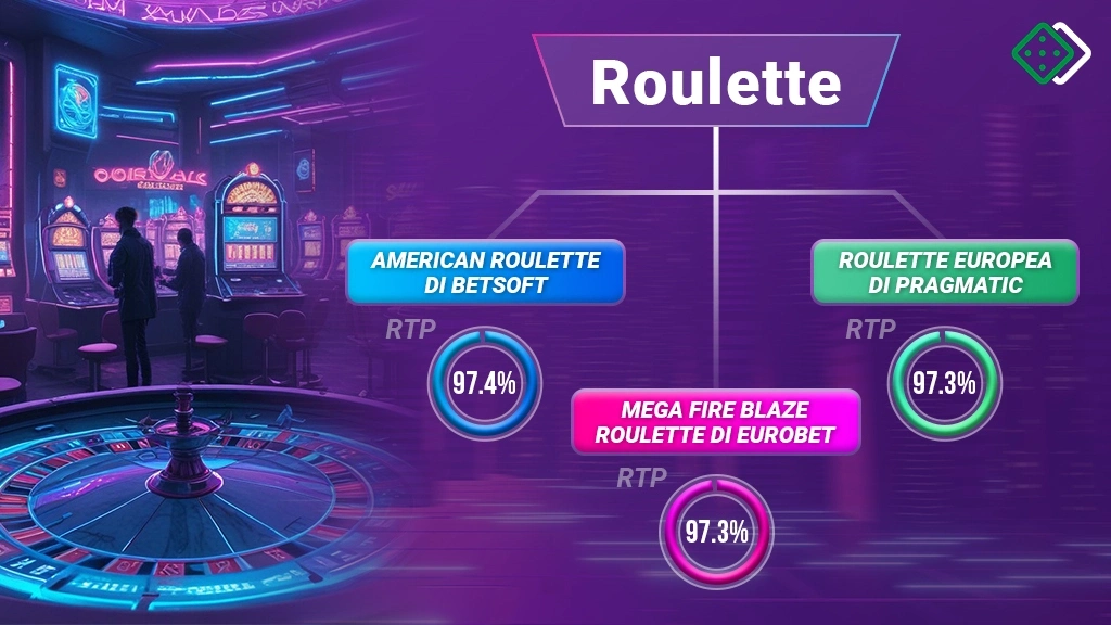 RTP di American, European e Mega Fire Blaze Roulette